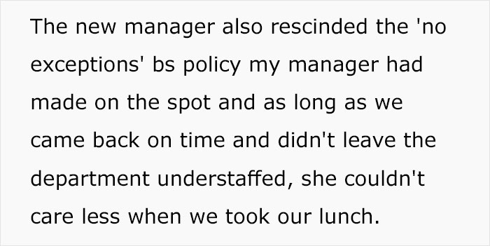 Employee's Lunch Policy Gets Changed Because Of The Office Drama Queen, They Execute Malicious Compliance