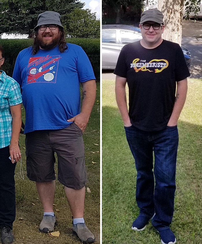 A Year Apart From 320lbs To 200lbs - Big Changes For Me Over The Last Year, Pretty Proud