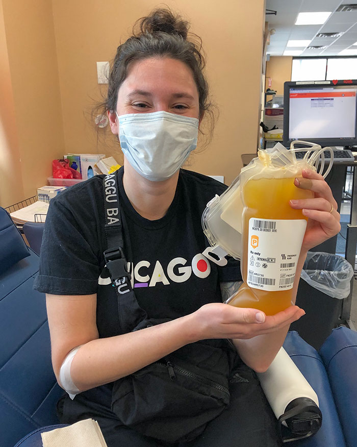 So Proud Of My Life-Saving Wife. Not Only Is She A Nurse Risking Her Life During This Pandemic But She Beat Coronavirus And Is Now Donating Plasma To Save Even More Lives