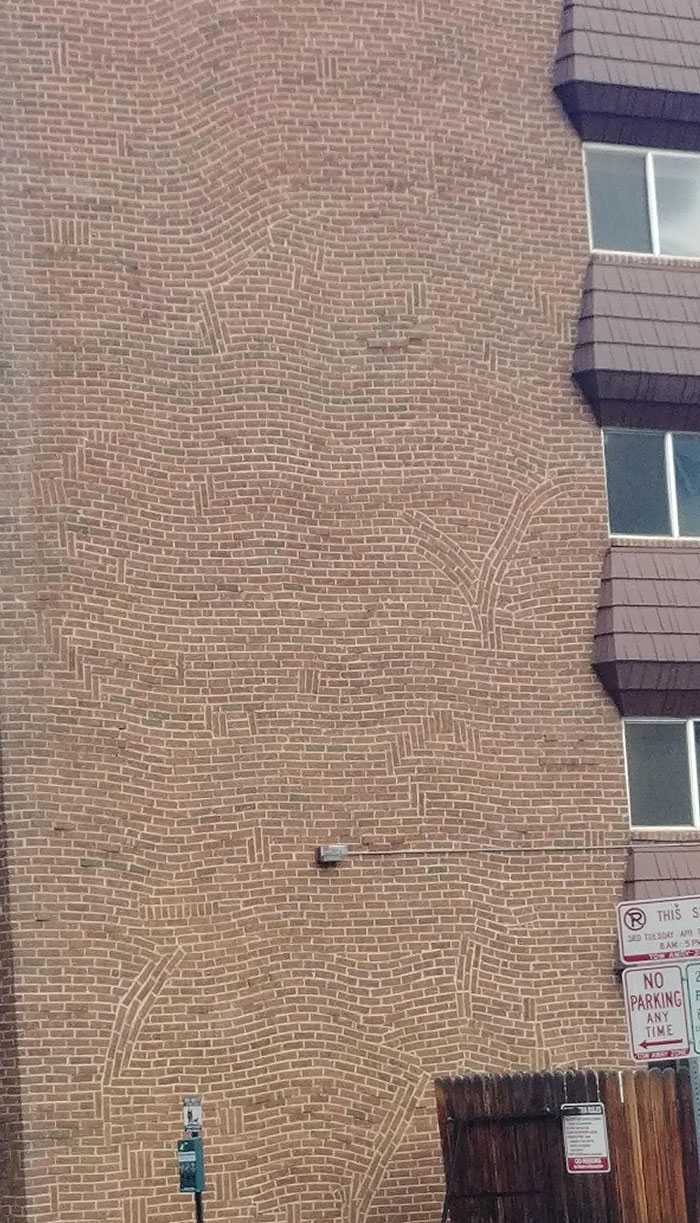 This Bizarre Brickwork On My Neighboring Building