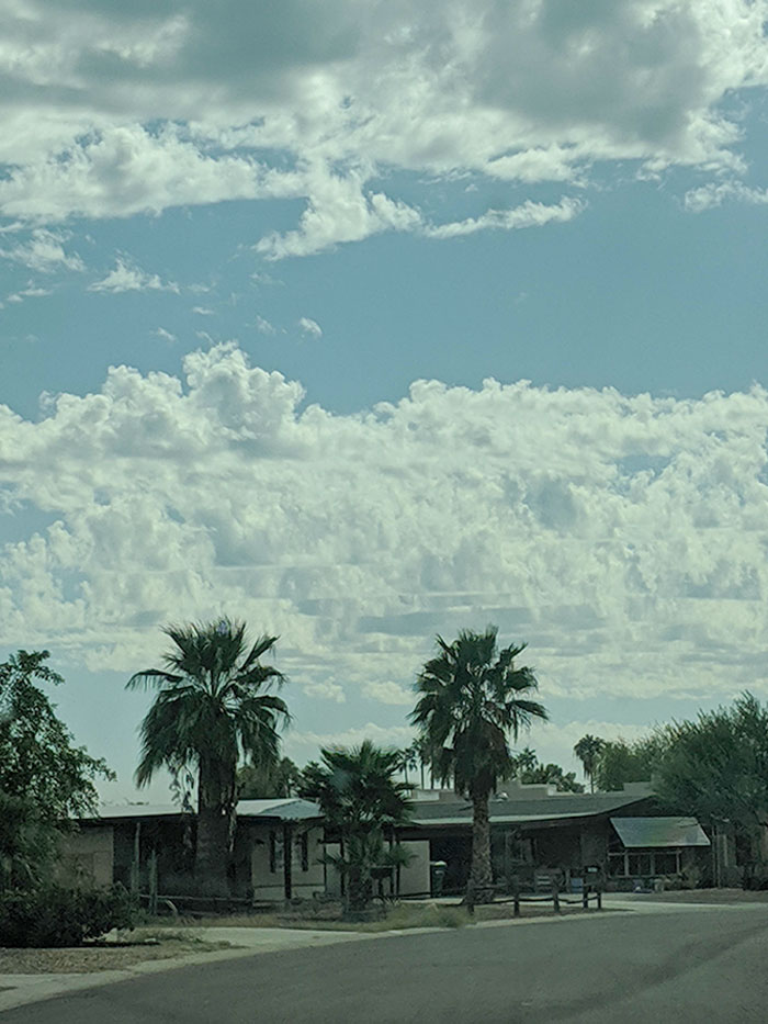 The Clouds Are Glitching In Phoenix, AZ