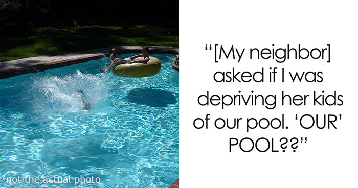 Woman Gets Tired Of Neighbor’s Kids Showing Up At Her Pool Unannounced, So She Builds A Fence Which Then Infuriates The Kids’ Mom