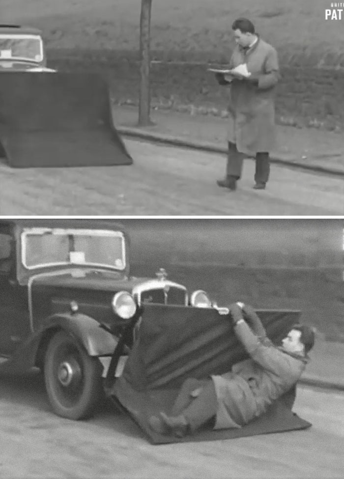 Pedestrian Catcher In 1920s