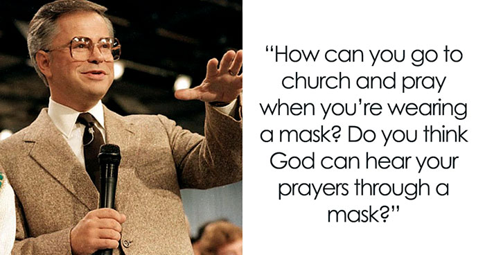 Televangelist Claims That God Can’t Hear Prayers Through A Mask, The Internet Reacts With 31 Hilarious Tweets