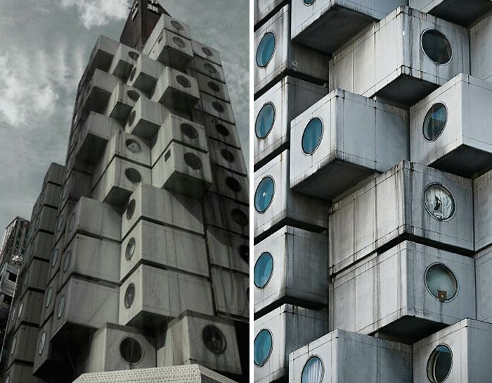 Complejo de apartamentos que parece una prisión de ciencia ficción