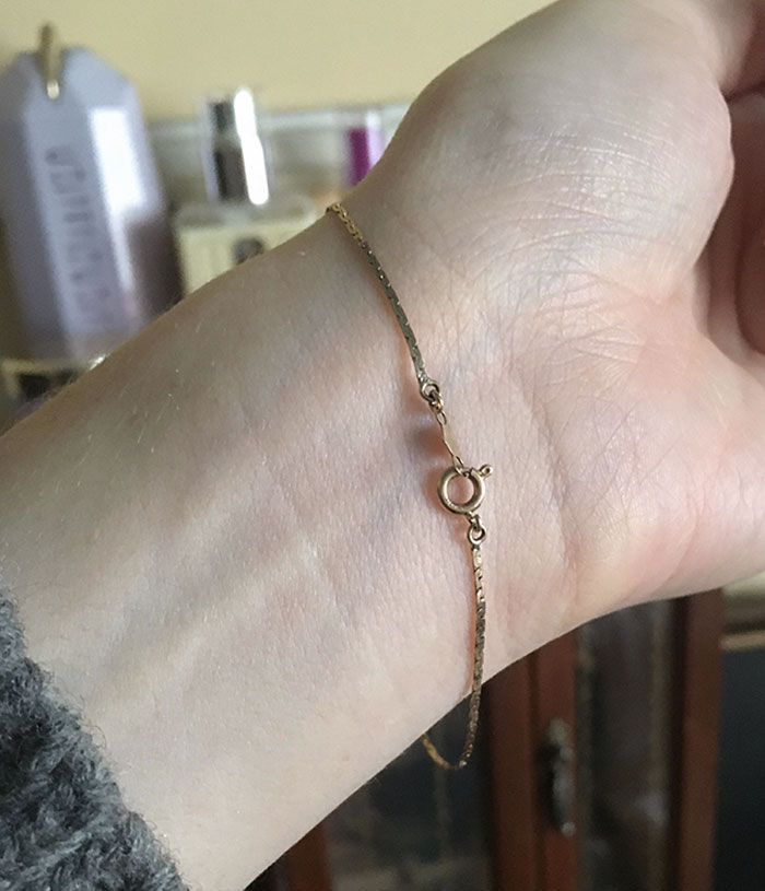 Spent All My Money On A Gold Bracelet For My 31st B-Day And Today I Look Down And It’s Gone. RIP