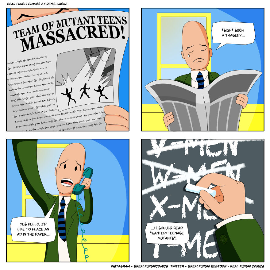 I Make Comics On The Lighter Side Of Dark Humour
