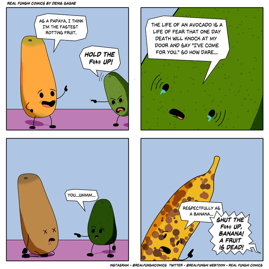 I Make Comics On The Lighter Side Of Dark Humour