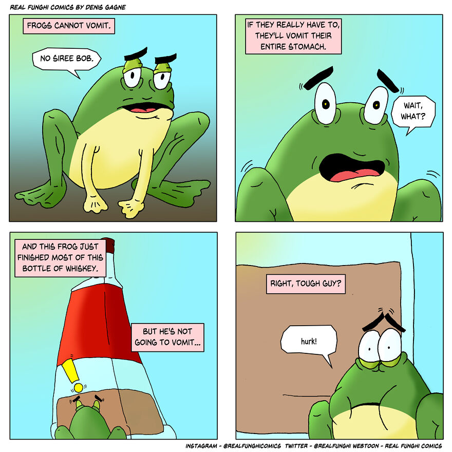 I Make Comics On The Lighter Side Of Dark Humour