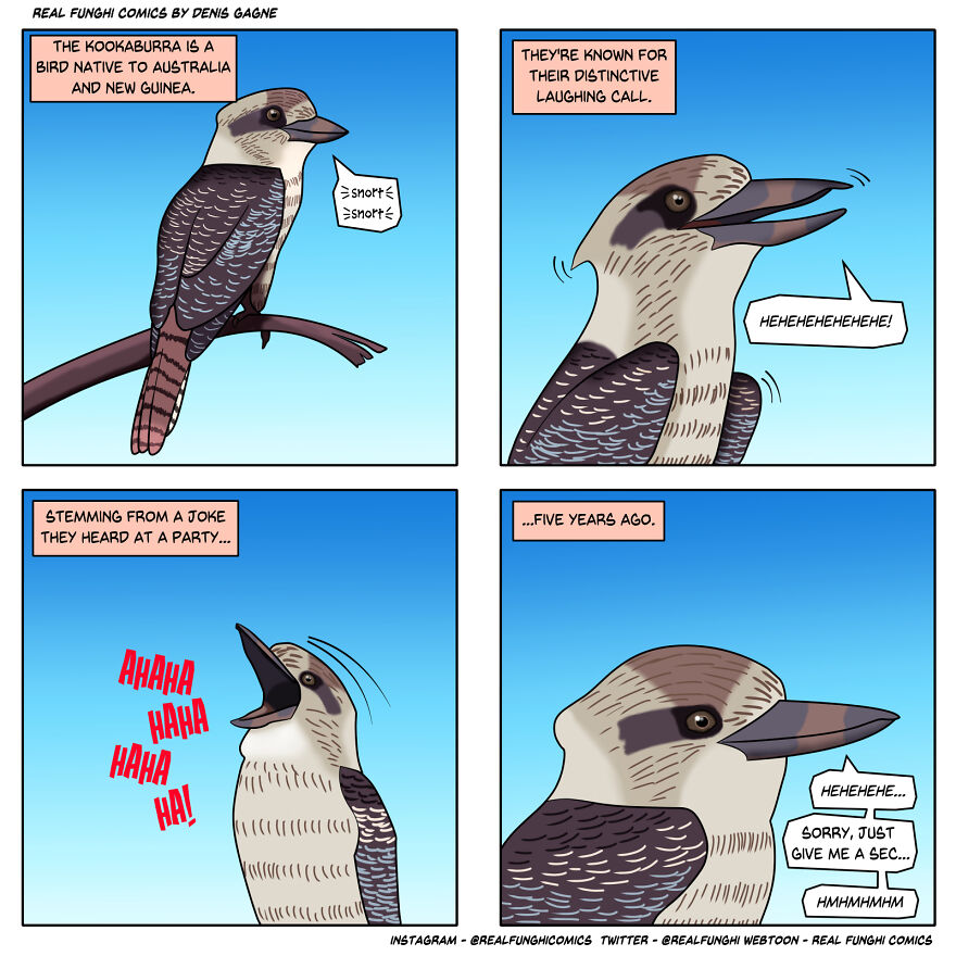 I Make Comics On The Lighter Side Of Dark Humour