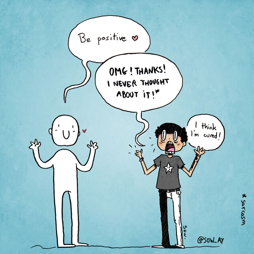 I Illustrate My Darkest Thoughts To Help People Understand What It’s Like To Suffer From Mental Illness (47 Pics)