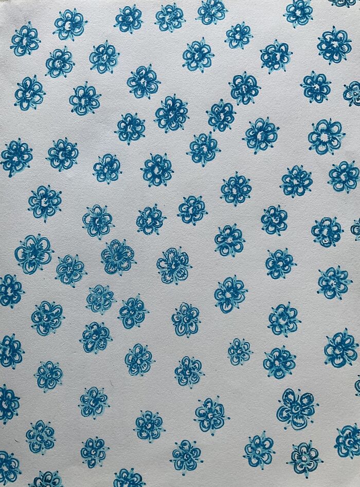 Blue Flower Wallpaper