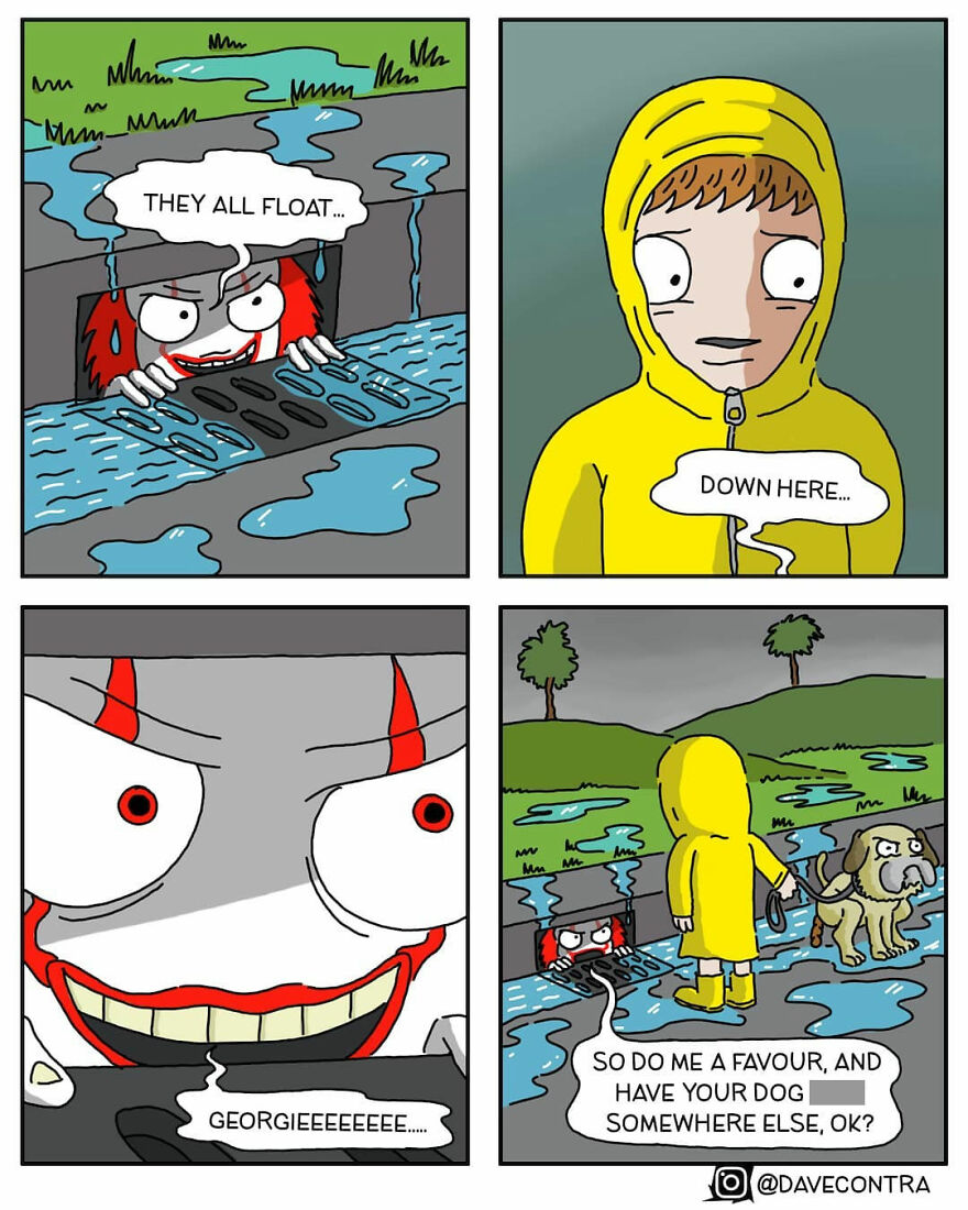 Artist Makes Comics With Morbid Humor And Politically Incorrect