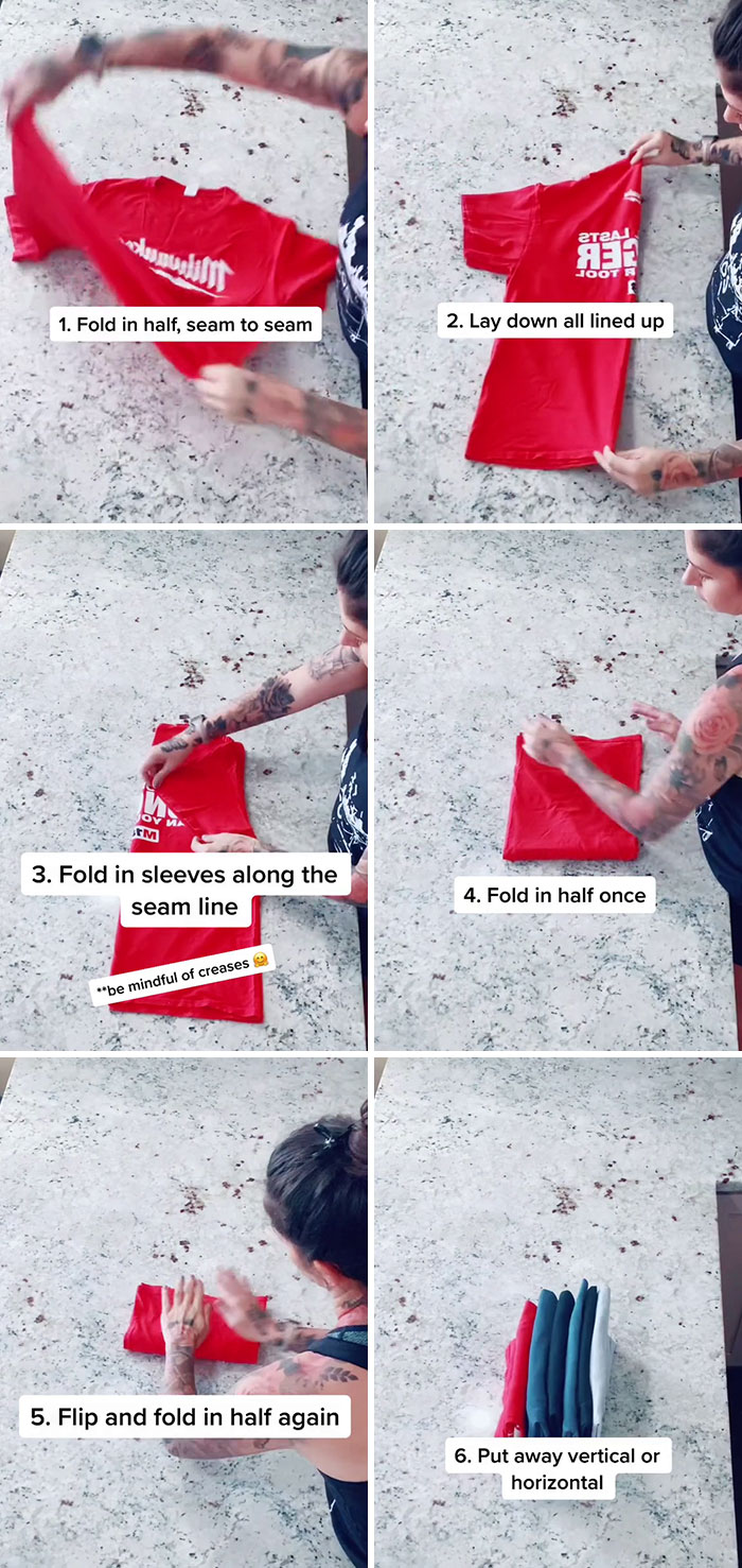 How To Fold A Shirt