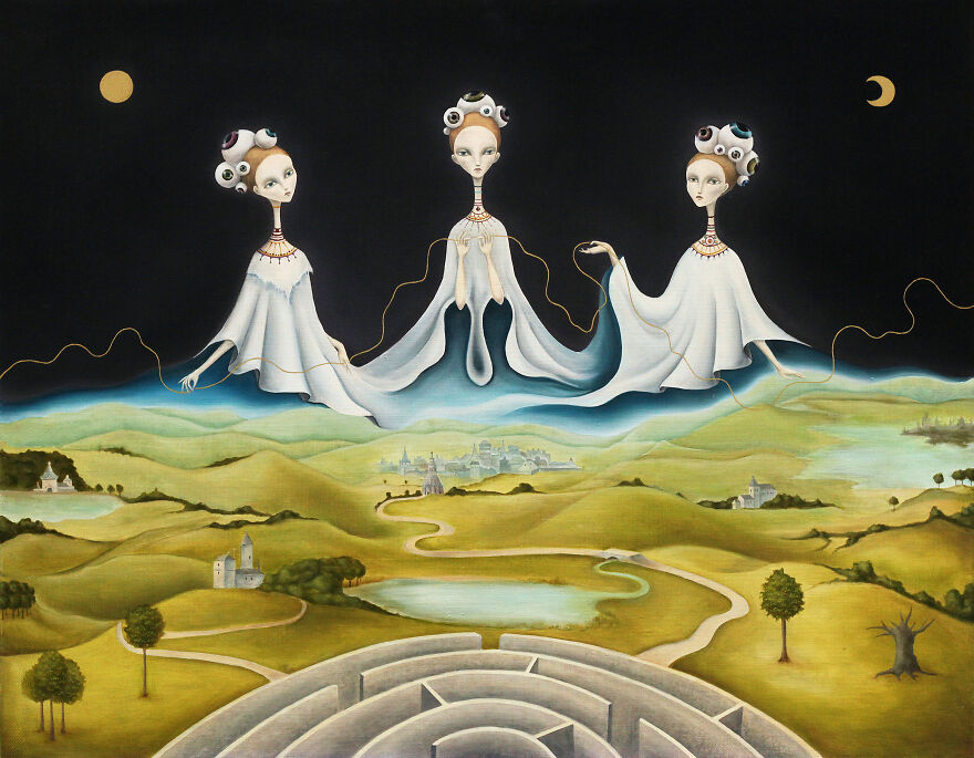 Moirae Weaving Being