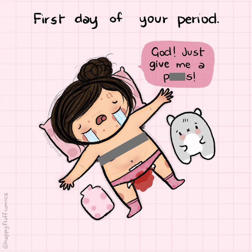 Indian Artist Makes Fun Comics That Show Women's Problems (New Pics)