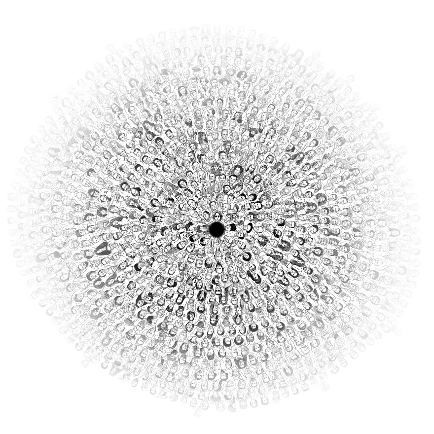 Here Are My 1001 Portraits That I Drew By Hand One By One In Almost A Year