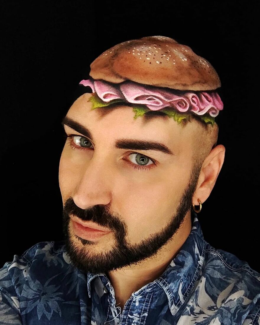 Italian Artist Continues To Amaze With Paintings On His Body (75 New Pics)