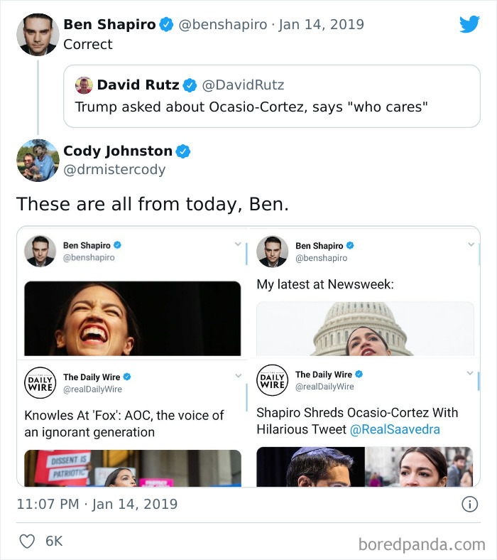 Ben Seems A Little Obsessed