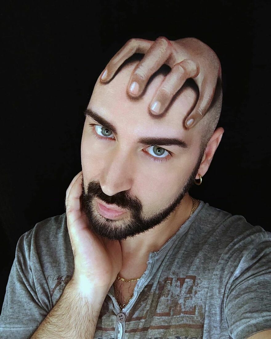 Italian Artist Continues To Amaze With Paintings On His Body (75 New Pics)