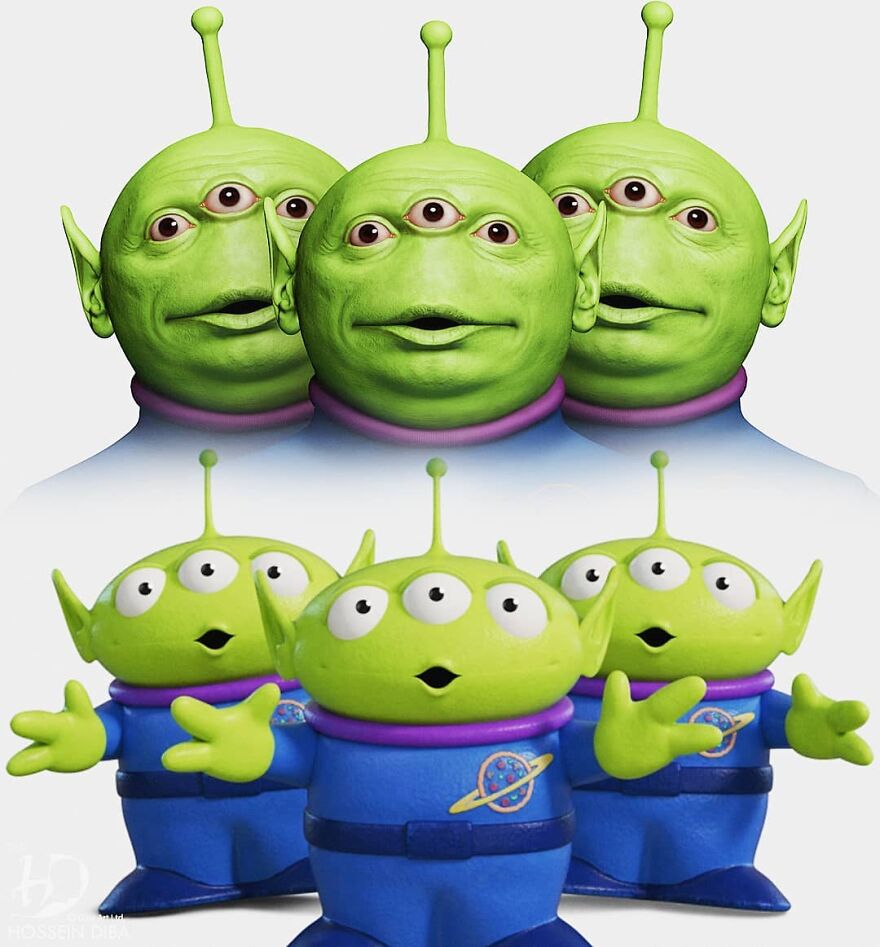The Aliens From Toy Story