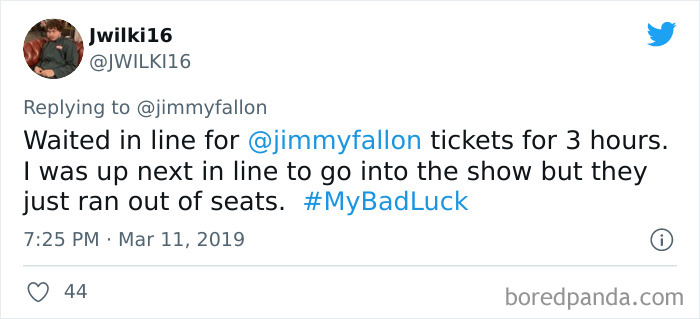 Bad Luck Moments Jimmy Fallon