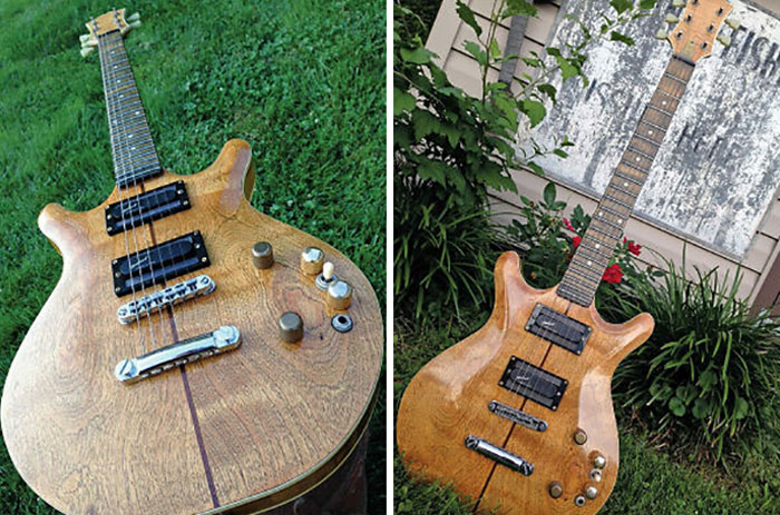“Lady”, An Electric Guitar Built Illegally By An Inmate In A Pennsylvania State Prison