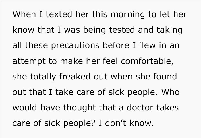 Doctor Details How She Was Uninvited From Her Best Friend&rsquo;s Wedding Because Of Her Role In Healthcare
