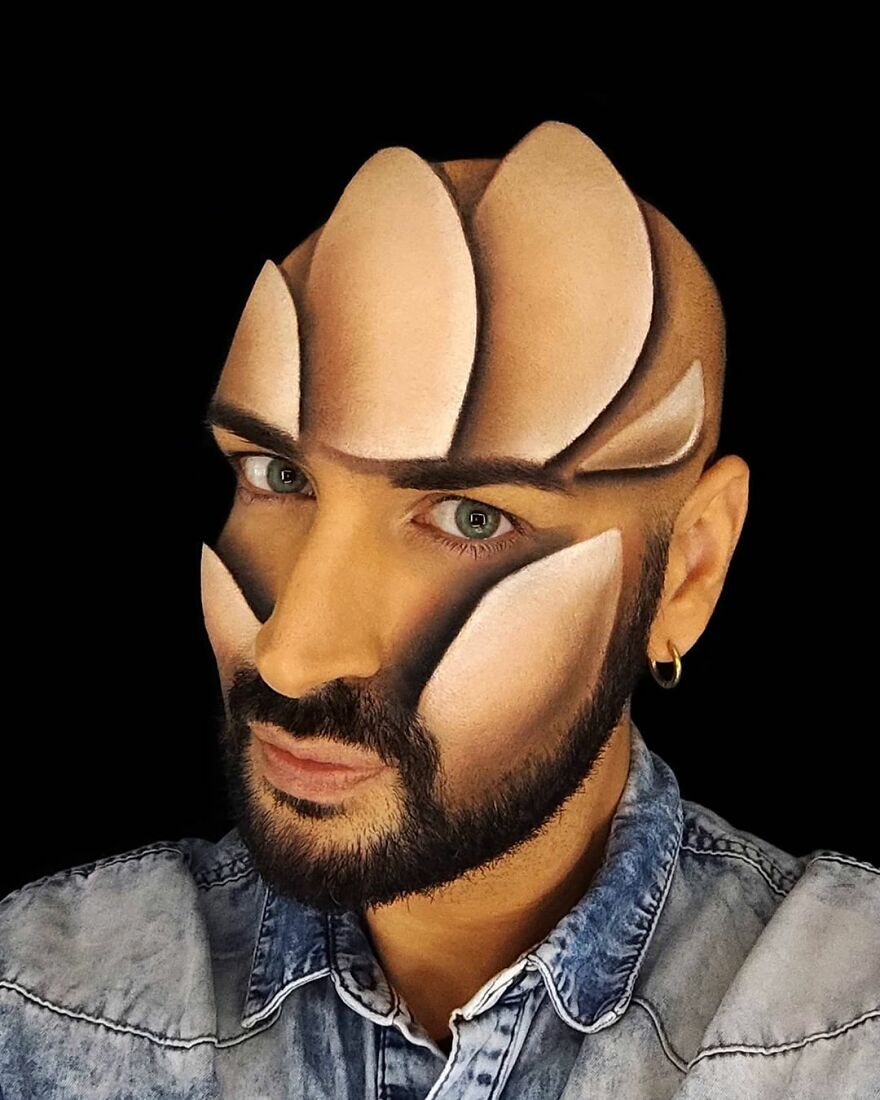 Italian Artist Continues To Amaze With Paintings On His Body (75 New Pics)