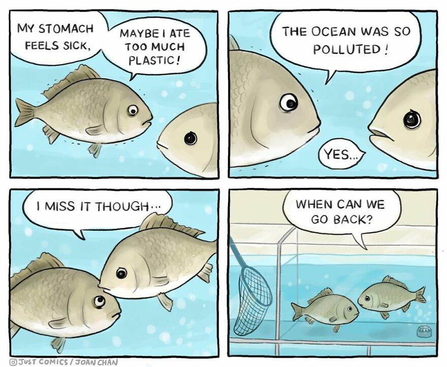 These Comics Showing The Suffering Of Animals Will Make You Think ( 77 Comics)