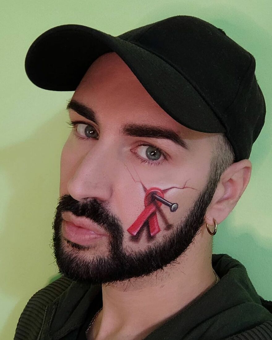 Italian Artist Continues To Amaze With Paintings On His Body (75 New Pics)