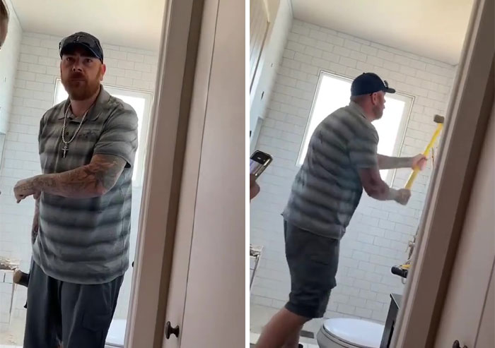 Customer Wouldn't Pay For Renovation So Contractor Destroys It All Customer Wouldn't Pay For Renovation So Contractor Destroys It All