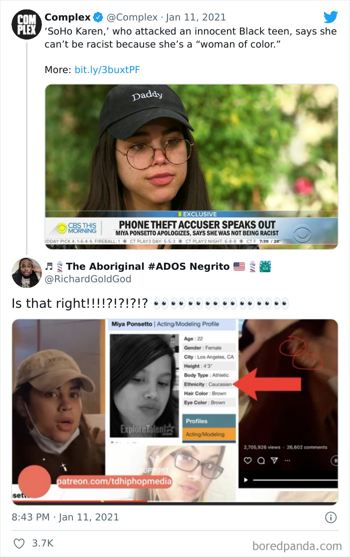 “I’m Only Not White When It Suits Me”