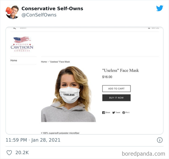 Conservative-Self-Owns-Fails