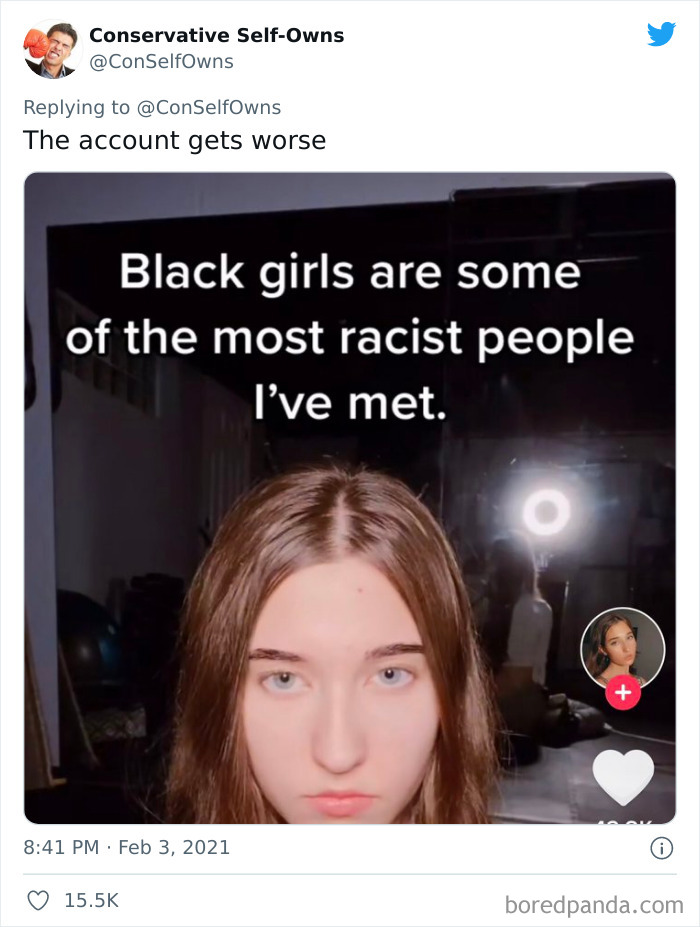 Conservative-Self-Owns-Fails