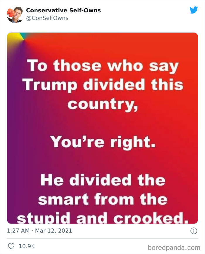 Conservative-Self-Owns-Fails