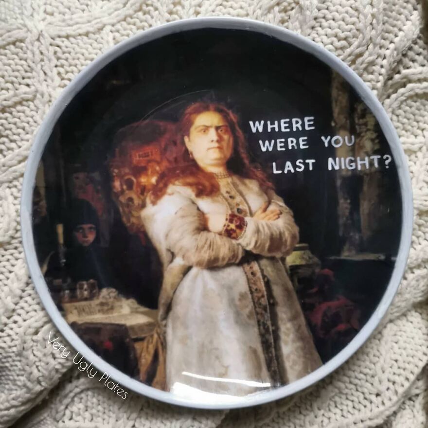 My 50 'Very Ugly Plates' With Dark Humor Captions