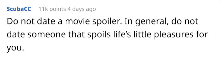 Woman Finally Snaps After Her BF Keeps Spoiling The Endings During Movie Night, Asks Who The Real A-Hole Is