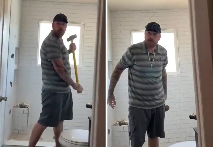 Customer Wouldn't Pay For Renovation So Contractor Destroys It All Customer Wouldn't Pay For Renovation So Contractor Destroys It All