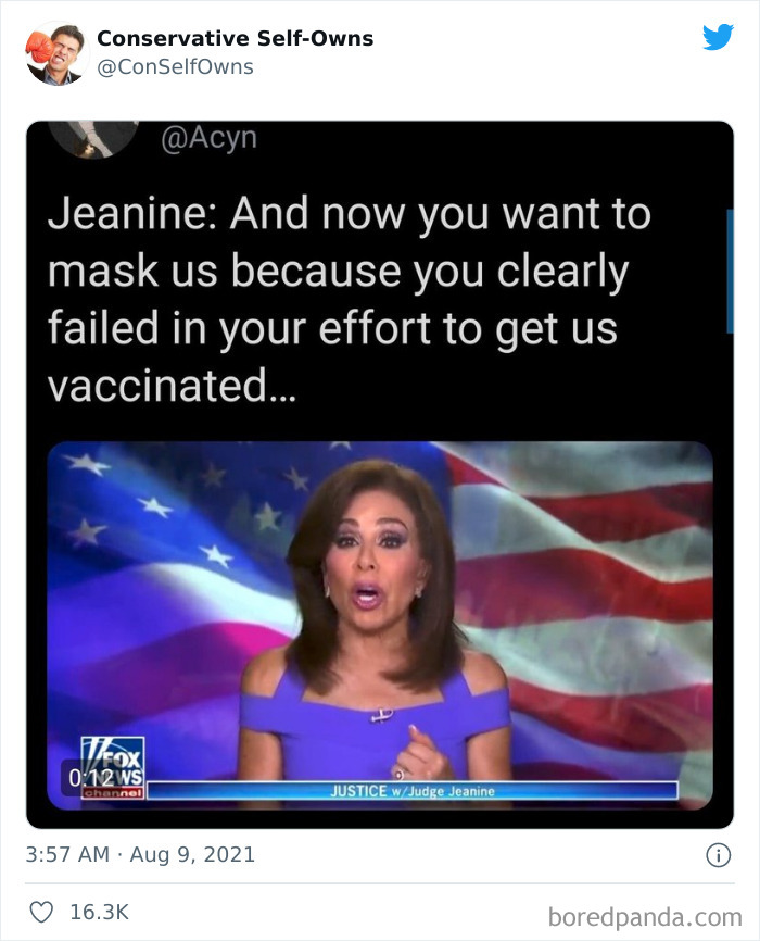 Conservative-Self-Owns-Fails