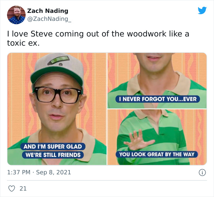 Blues-Clues-Steve-Relatable-Wholesome-Message-Meme