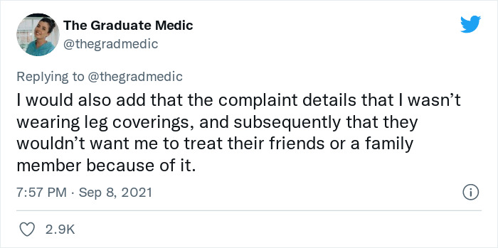 Med Student Was Penalized By Examiners For 'The Most Inappropriate Dress They Had Ever Seen' Med Student Was Penalized By Examiners For 'The Most Inappropriate Dress They Had Ever Seen'