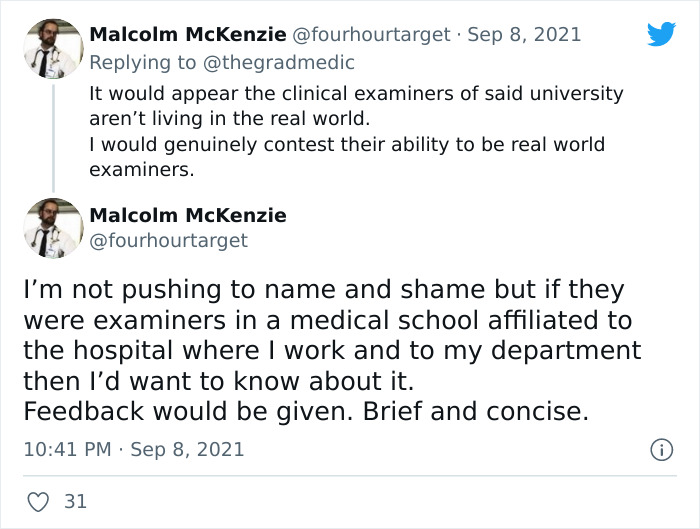 Med Student Was Penalized By Examiners For 'The Most Inappropriate Dress They Had Ever Seen' Med Student Was Penalized By Examiners For 'The Most Inappropriate Dress They Had Ever Seen'