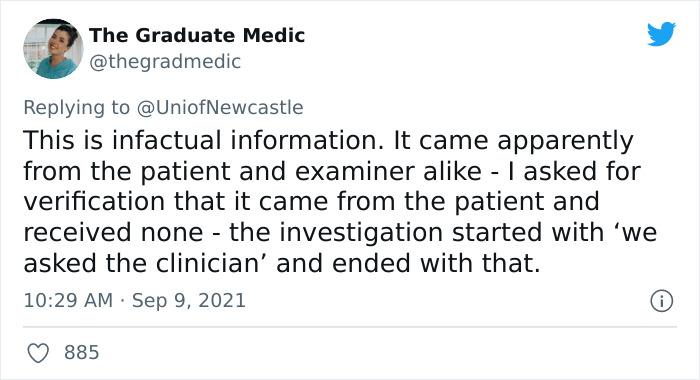 Med Student Was Penalized By Examiners For 'The Most Inappropriate Dress They Had Ever Seen' Med Student Was Penalized By Examiners For 'The Most Inappropriate Dress They Had Ever Seen'
