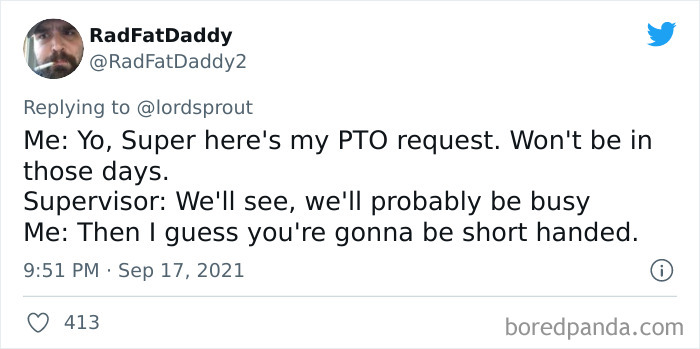 Workers Stories Asking Time Off