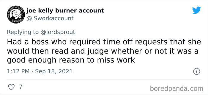 Workers Stories Asking Time Off