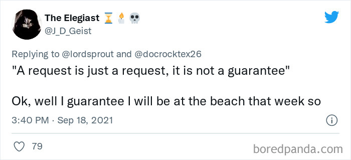 Workers Stories Asking Time Off