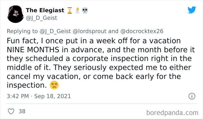 Workers Stories Asking Time Off