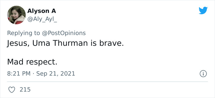 In Response To The Controversial Heartbeat Act In Texas, Uma Thurman Shares Her Abortion Story From Three Decades Ago