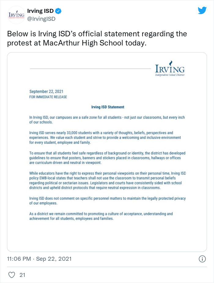 &ldquo;I Was Freaked. The Kids Were Freaked Out&rdquo;: Students Stage A Massive Walkout After A Lesbian Teacher Is Escorted Off Campus